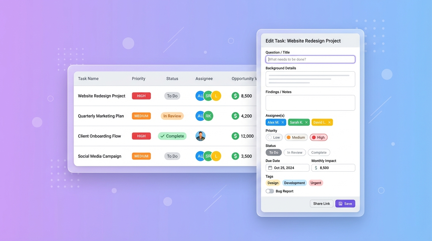 Introducing Insights Hub: A Central Place to Track, Record, and Share Your Team's Insights